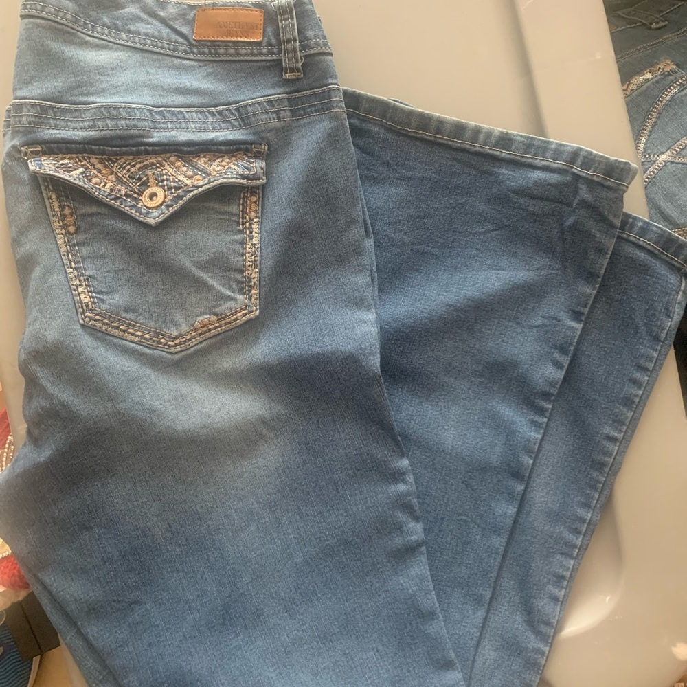Amethyst Jeans Light Blue Boot Cut
